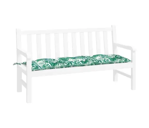 Sodo Suoliuko Pagalvėlė, 150X50X7cm Audinys, Su Lapais