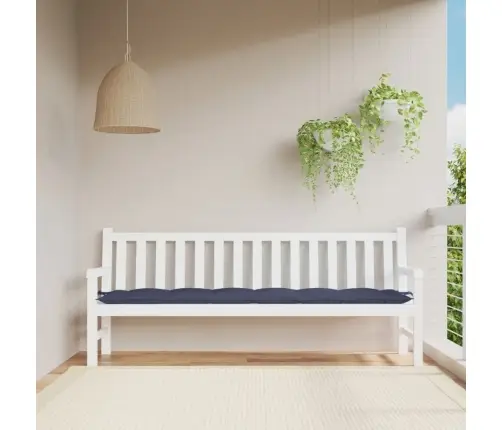 Sodo Suoliuko Pagalvėlė, Tamsiai Mėlyna, 200X50X7cm Audinys