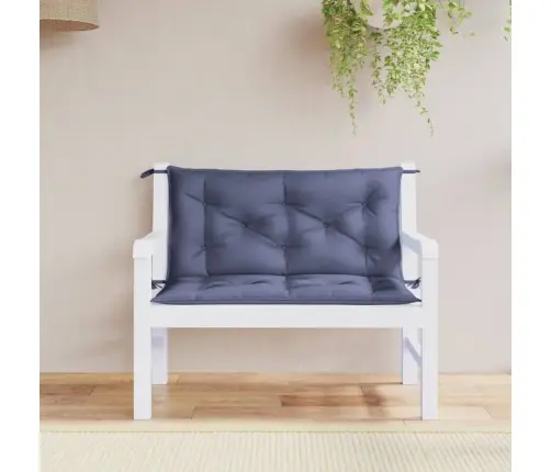 Dārza Sola Matrači, 2 Gab., 100X50X7Cm, Oksforda Audums, Zili Vidaxl