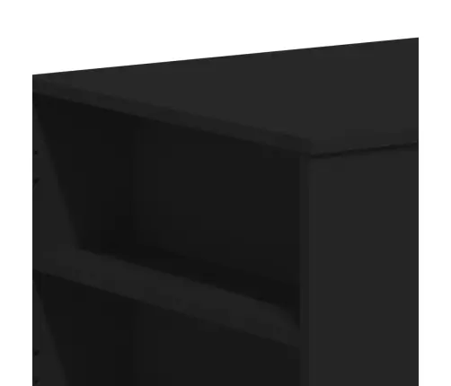 Kafijas Galdiņš, Melns, 102X55X42 Cm, Inženierijas Koks Vidaxl