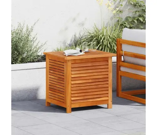 Sodo Daiktadėžė Su Žaliuzėmis, 60X50X56cm Akacijos Masyvas