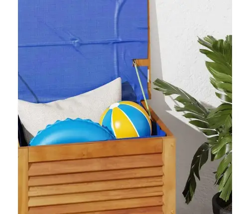 Sodo Daiktadėžė Su Žaliuzėmis, 60X50X56cm Akacijos Masyvas