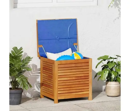 Sodo Daiktadėžė Su Žaliuzėmis, 60X50X56cm Akacijos Masyvas