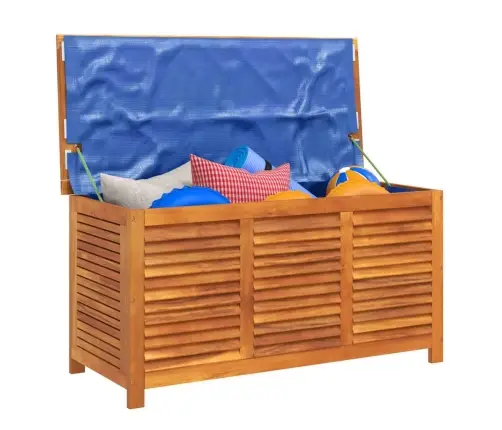 Dārza Uzglabāšanas Kaste, 113X50X56 Cm, Akācijas Masīvkoks Vidaxl