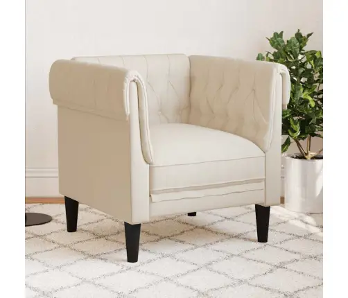 Chesterfield Atpūtas Krēsls, Lins Vidaxl