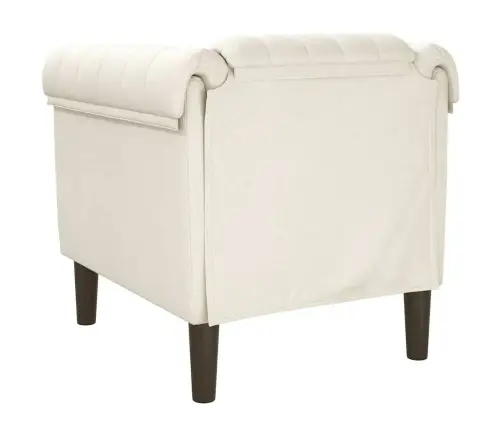 Atpūtas Krēsls, Krēmkrāsas, Samts Vidaxl