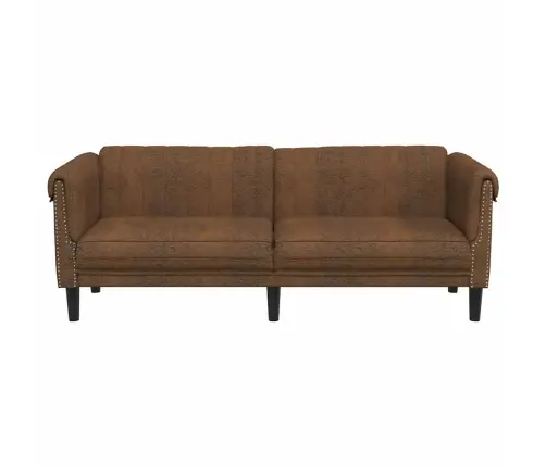 3-Kohaline Diivan, Pruun, Kunstseemisnahk