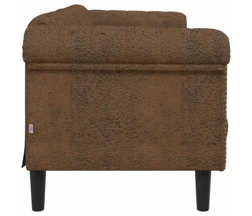 3-Kohaline Diivan, Pruun, Kunstseemisnahk