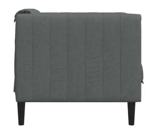 Krėslas, Tamsiai Pilkos Spalvos, Audinys