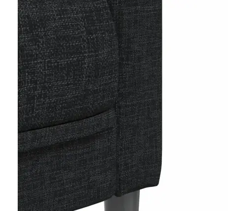 Atpūtas Krēsls, Melns Audums Vidaxl