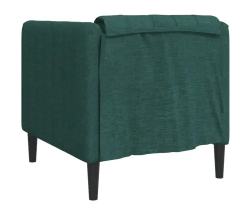 Atpūtas Krēsls, Tumši Zaļš, Audums Vidaxl