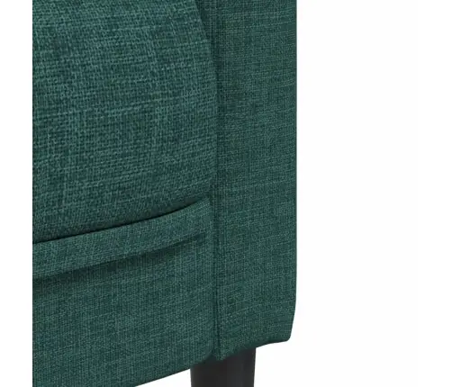 Atpūtas Krēsls, Tumši Zaļš, Audums Vidaxl