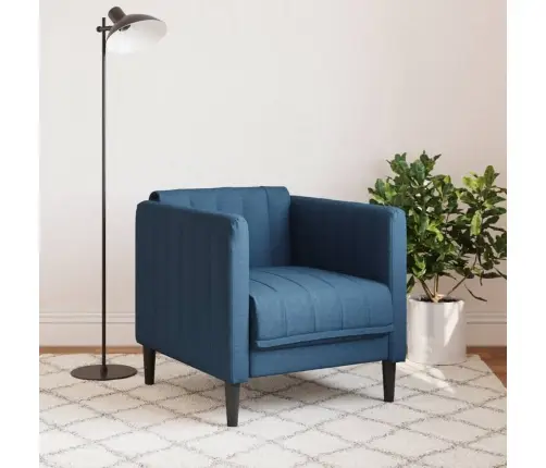 Atpūtas Krēsls, Zils Audums Vidaxl