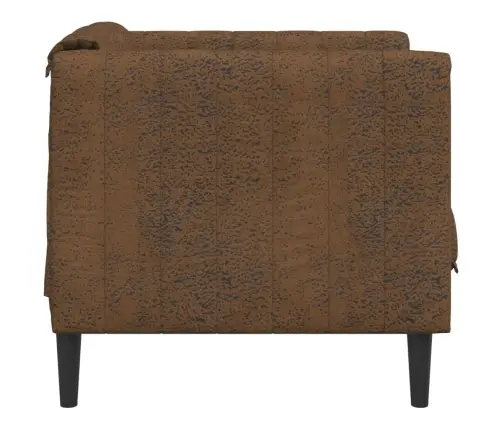 Brūna Krēsls, Brūna Mākslīgā Zamšāda Vidaxl