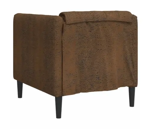 Brūna Krēsls, Brūna Mākslīgā Zamšāda Vidaxl