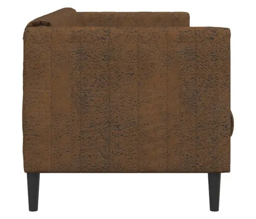 2-Kohaline Diivan, Pruun, Kunstseemisnahk