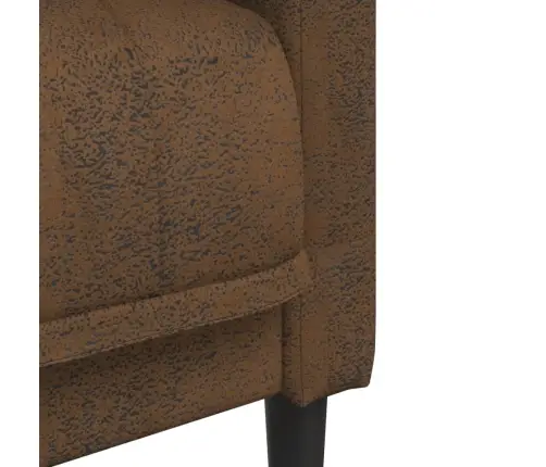 2-Kohaline Diivan, Pruun, Kunstseemisnahk