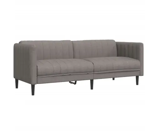 Trivietė Sofa, Taupe Spalvos, Audinys