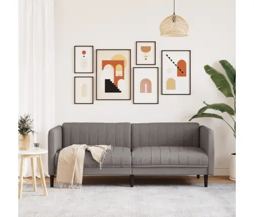 Trivietė Sofa, Taupe Spalvos, Audinys