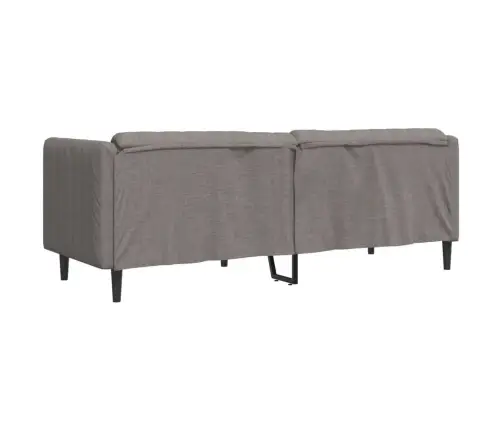 Trivietė Sofa, Taupe Spalvos, Audinys