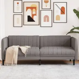 Trivietė Sofa, Taupe Spalvos, Audinys