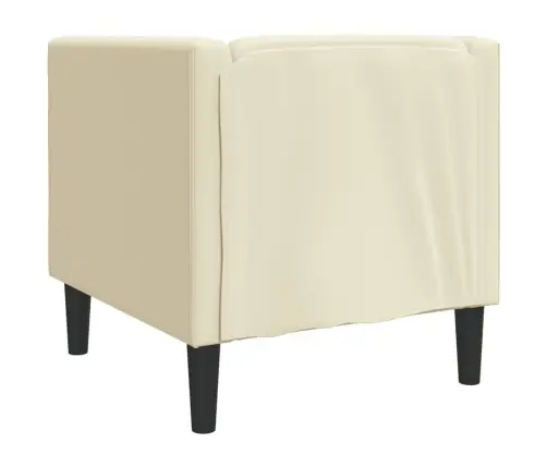 Chesterfieldi Diivanitooli Kreem Kunstnahk