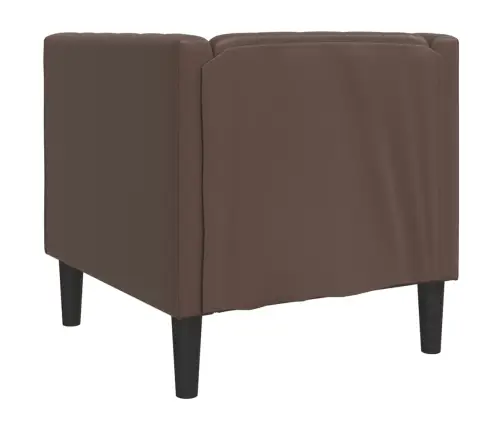 Chesterfield Tugitool, Pruun, Kunstnahk