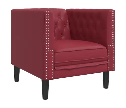 Chesterfield Tugitool, Veinipunane, Kunstnahk