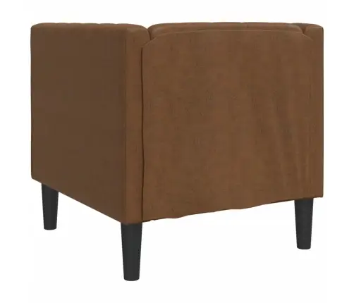 Atpūtas Krēsls, Brūna Mākslīgā Zamšāda Vidaxl