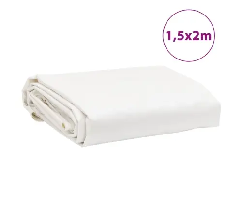 Tentas, Baltos Spalvos, 1,5X2M, 650G/M²