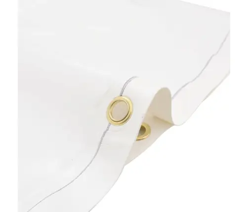 Brezenta Pārklājs, Balts, 1,5X2,5 M, 650 G/M² Vidaxl