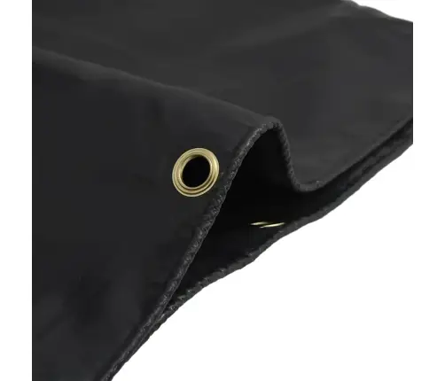Brezenta Pārklājs, Melns, 1X2,5 M, 650 G/M² Vidaxl