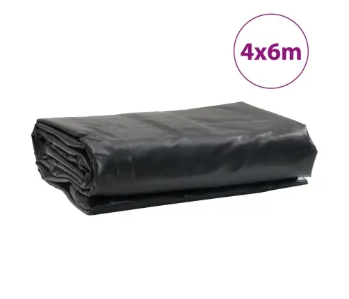 Brezenta Pārklājs, Antracītpelēks, 4X6 M, 650 G/M² Vidaxl
