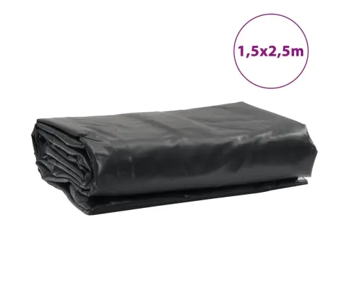 Brezenta Pārklājs, Antracītpelēks, 1,5X2,5 M, 650 G/M² Vidaxl