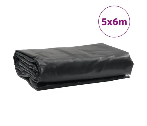 Tentas, Antracito Spalvos, 5X6M, 650G/M²
