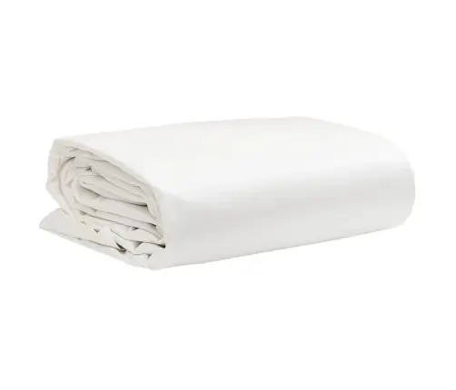 Brezenta Pārklājs, Balts, 1,5X20 M, 650 G/M² Vidaxl