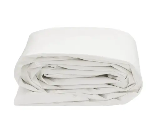 Brezenta Pārklājs, Balts, 1,5X20 M, 650 G/M² Vidaxl