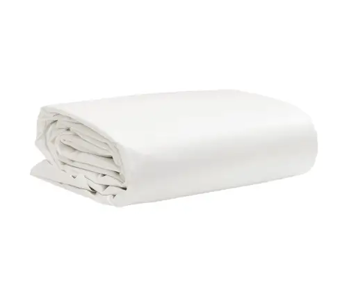 Brezenta Pārklājs, Balts, 5X8 M, 650 G/M² Vidaxl
