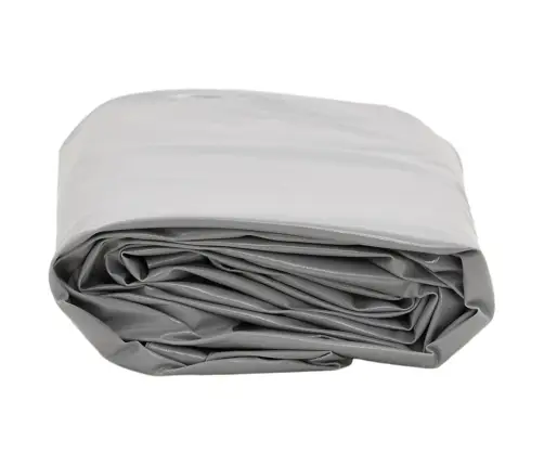 Brezenta Pārklājs, Pelēks, Ø 2,6 M, 650 G/M² Vidaxl