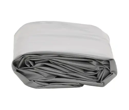 Brezenta Pārklājs, Pelēks, Ø 2,8 M, 650 G/M² Vidaxl