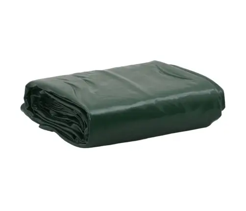 Brezenta Pārklājs, Zaļš, Ø 2,8 M, 650 G/M² Vidaxl