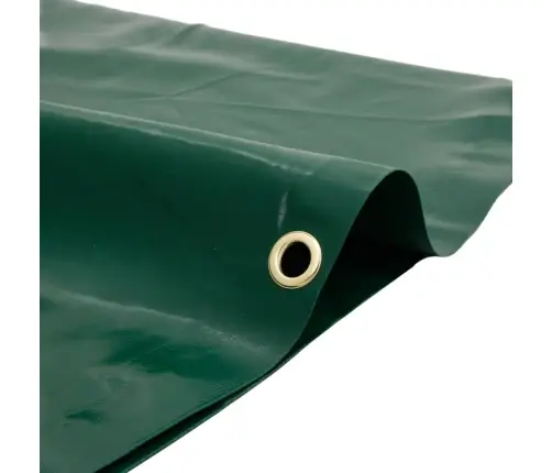 Brezenta Pārklājs, Zaļš, Ø 2,8 M, 650 G/M² Vidaxl