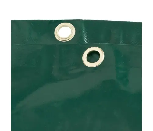 Brezenta Pārklājs, Zaļš, Ø 2,8 M, 650 G/M² Vidaxl