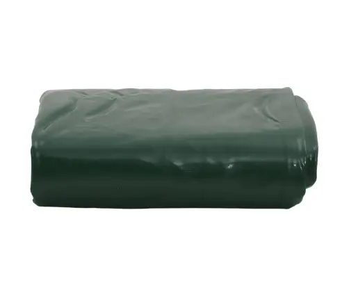 Brezenta Pārklājs, Zaļš, Ø 4 M, 650 G/M² Vidaxl