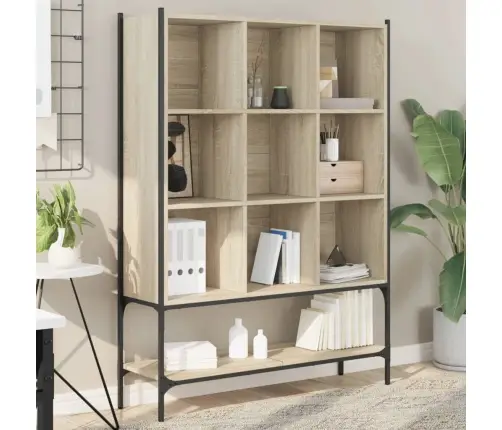 Raamatualus, Sonoma Tamm, 102 X 30 X 141,5 cm Tehispuit