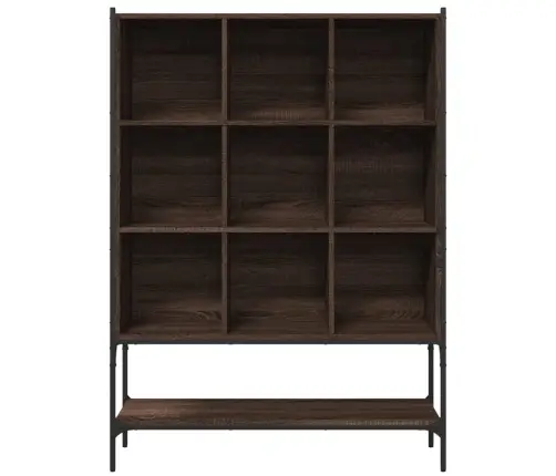 Grāmatplaukts, Brūns, 102X30X141,5 Cm, Inženierijas Koks Vidaxl