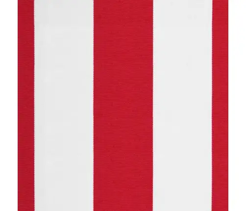 Pakaitinis Audinys Markizei, Raudonas/Baltas, 3X2,5M, Dryžuotas
