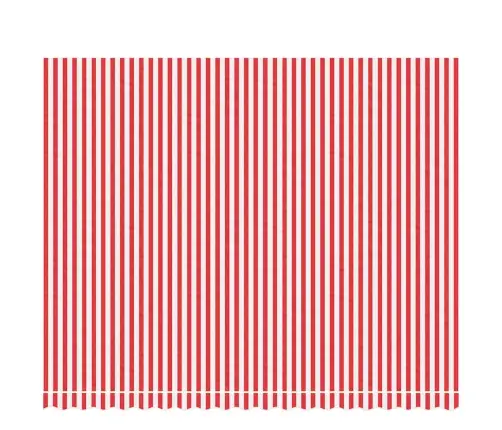 Nojumes Maiņas Jumts, Sarkanas Un Baltas Svītras, 4,5X3,5 M Vidaxl