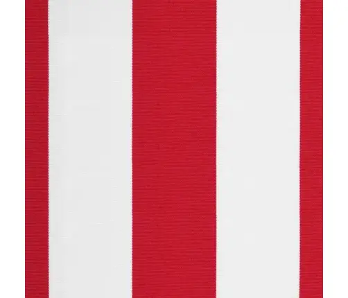 Varikatuse Asenduskangas, Punase Ja Valge Triibuline, 5X3,5 M