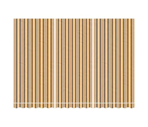 Pakaitinis Audinys Markizei, Įvairių Spalvų, 4,5X3M, Dryžuotas